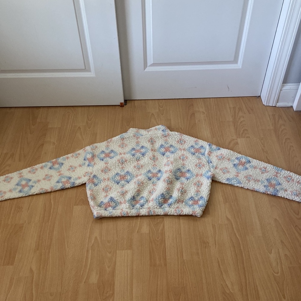 Cream teddy jacket - Picture 2 of 4
